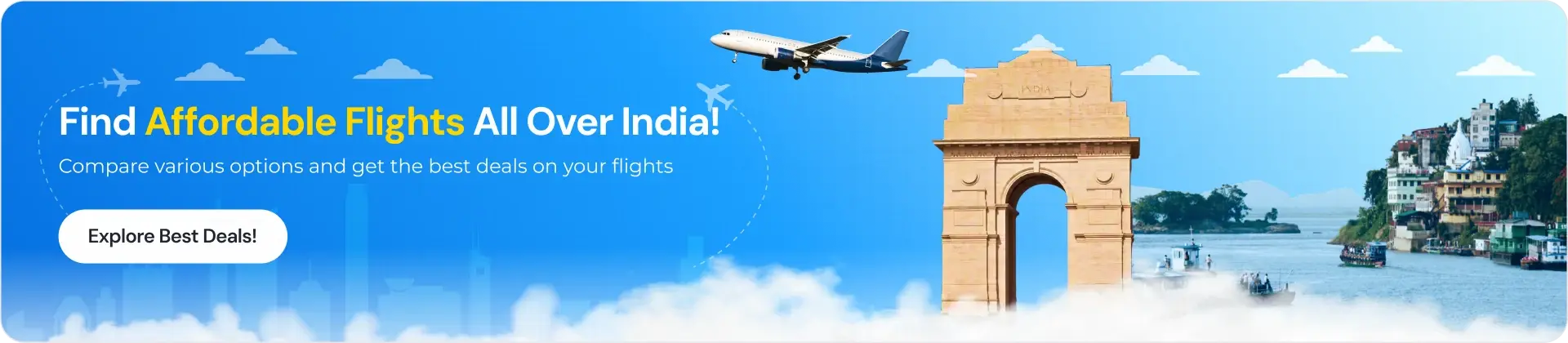 Guwahati to Delhi Air Fare